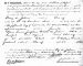 Birth certificate for Marie Louise Josephine Adele de jaham