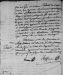 Baptismal Certificate for Pierre Joseph Chevalier de Chevennes de Watigny